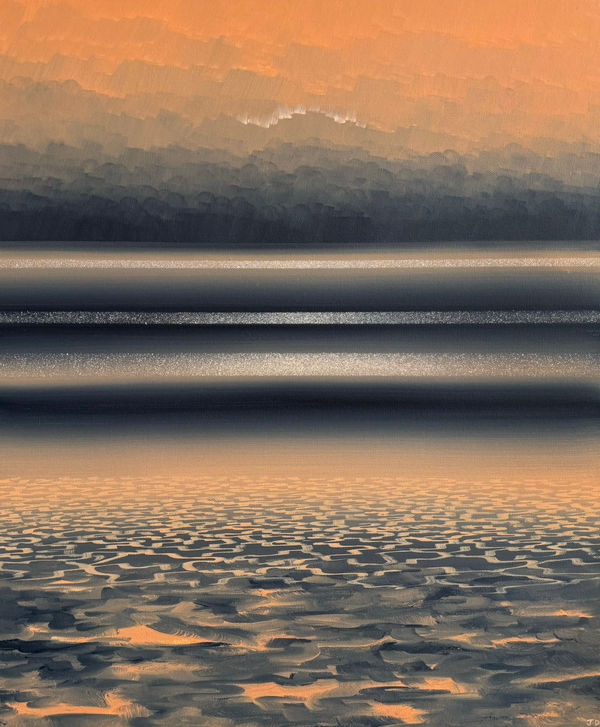Sunset Symphony, 2025 Oil on linen