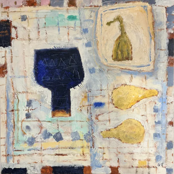 Graham Evernden, Fig and Two Pears, 2025