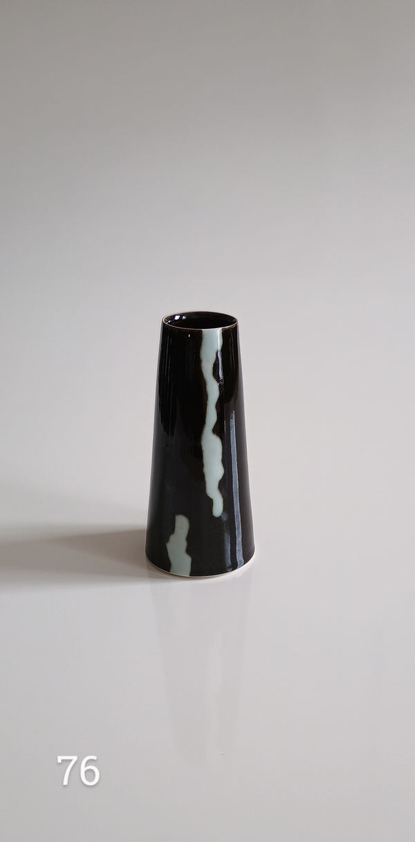 Chris Keenan, Monochrome ''Mites & 'Tites' Bud Pot (76), 2025