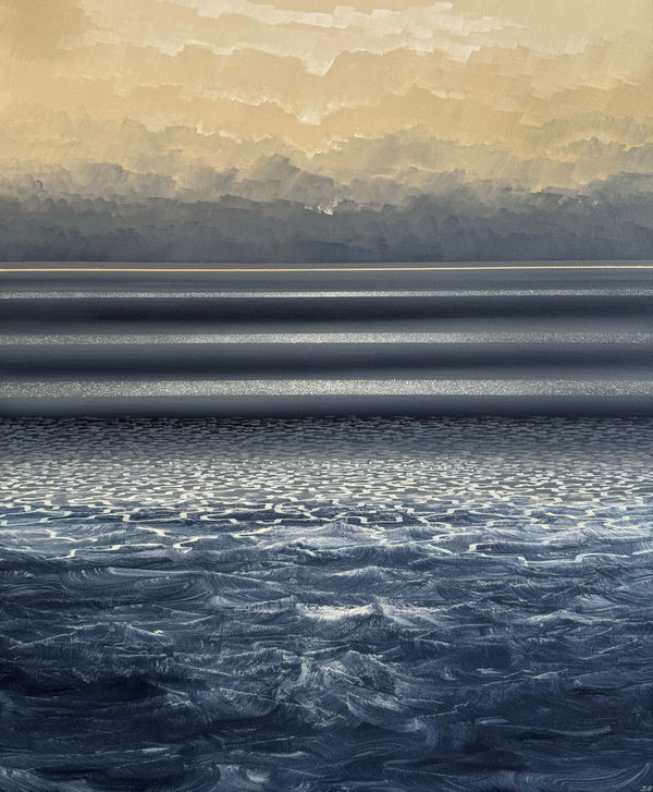 Porthmeor Illumination, 2025 Oil on canvas