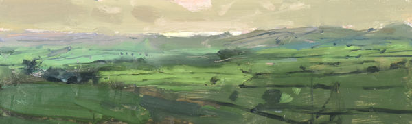 Richard Pikesley, Long View to the Sea, West Dorset