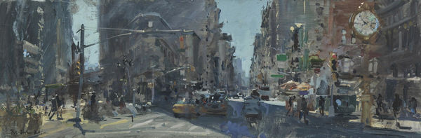 Peter Brown, Fifth Avenue and Broadway, The Flatiron, New York