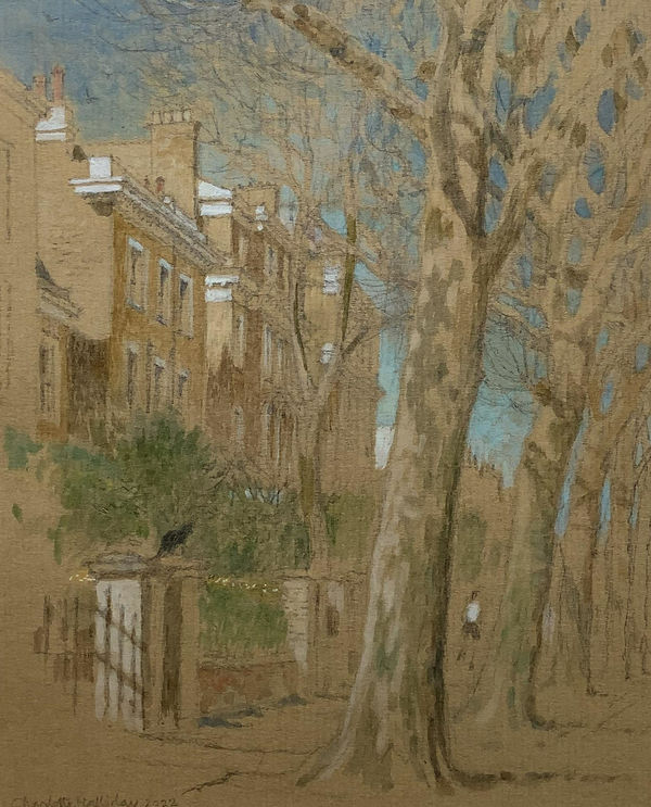 Charlotte Halliday, Sunday Morning Jogger, Hamilton Terrace