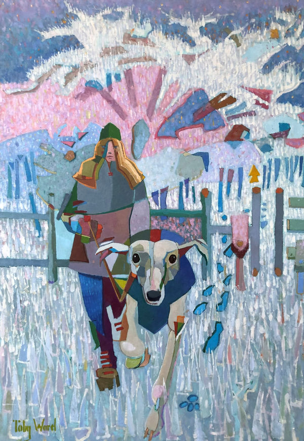 Toby Ward, Walking with a Whippet to the Feast of the Epiphany