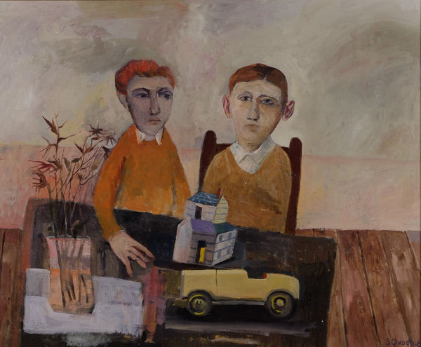 Simon Quadrat, Children with Toy Car