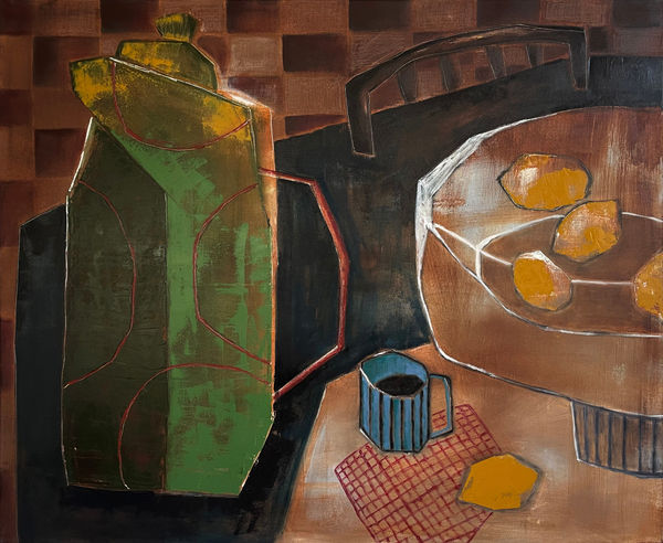 Claire Witteveen, Still life with lemons, 2024