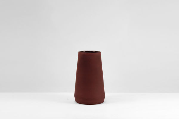 Studio ThusThat, Red Mud Vase - Medium, 2019