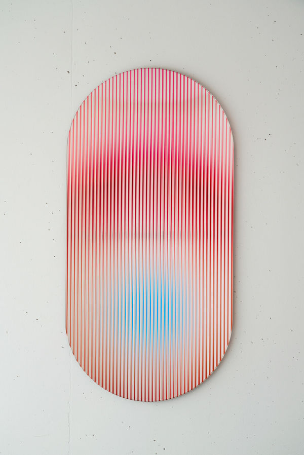 Rive Roshan, Colour Shift Panel - Rose