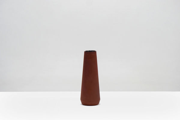 Studio ThusThat, Red Mud Vase - Small, 2019