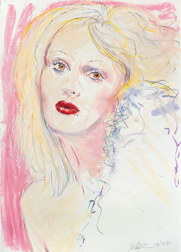 Billy Sullivan Candy, 2024 Pastel on paper