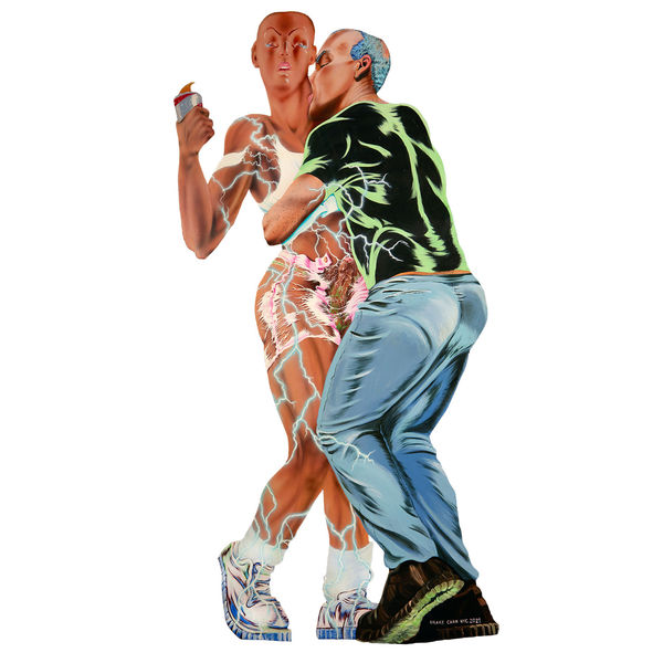 Drake Carr Lightning Kiss Laser-printed magnet