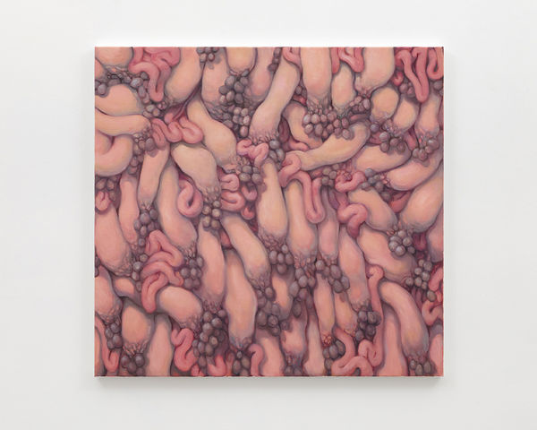 Michael Kvium Eye Wall II, 2019 Oil on canvas