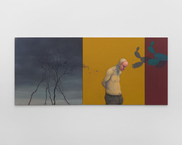 Michael Kvium Silent Scene, 2025 Oil on canvas