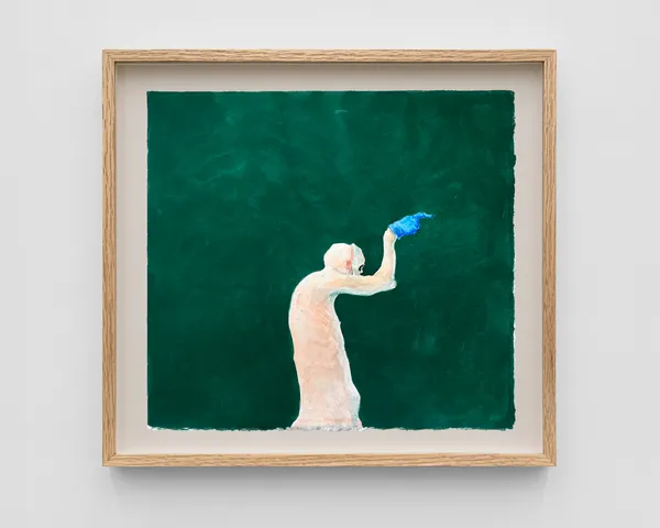 Michael Kvium Retning, 2026 Watercolor on paper