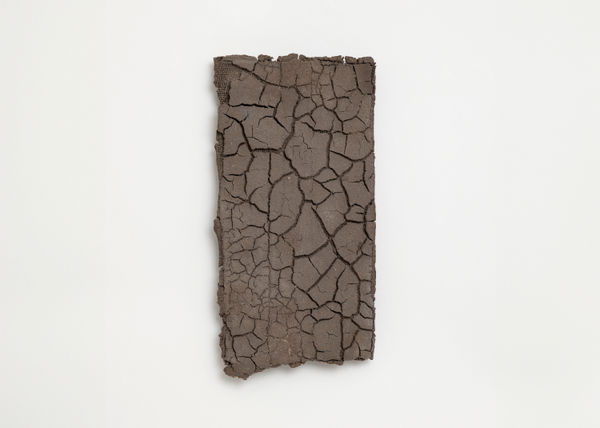 Tania Pérez Córdova Time Scan (or the screen of your phone), 2018 Petrified earth dried in the sun