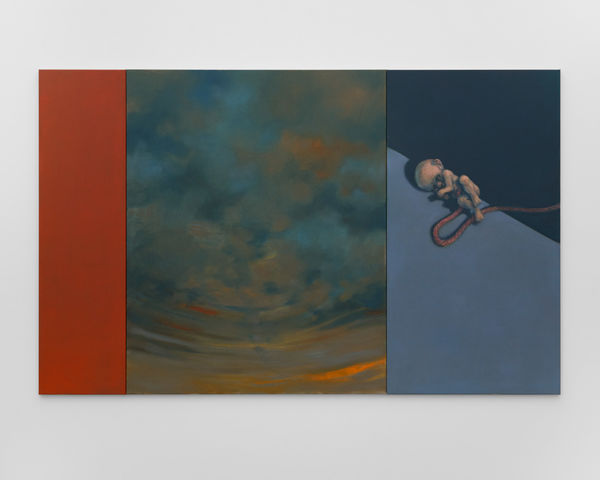 Michael Kvium Silent Land I, 2025 Oil on canvas