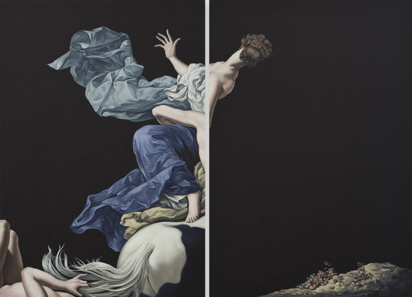 Jesse Mockrin, In mid-stream, 2017