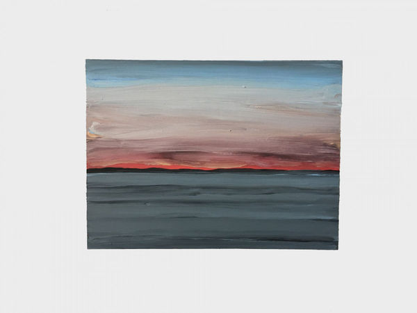 Seth Cameron, Study of a Sunset, 2019