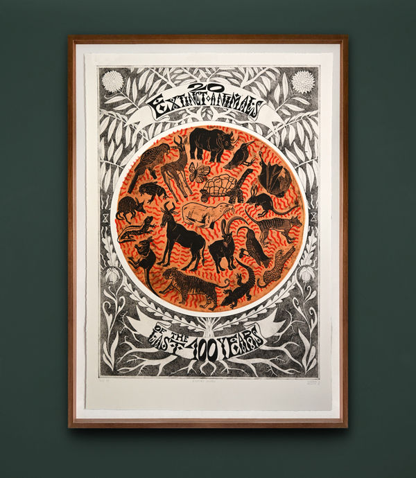 Alba Urquia, Twenty Extinct Animals 4, 2021