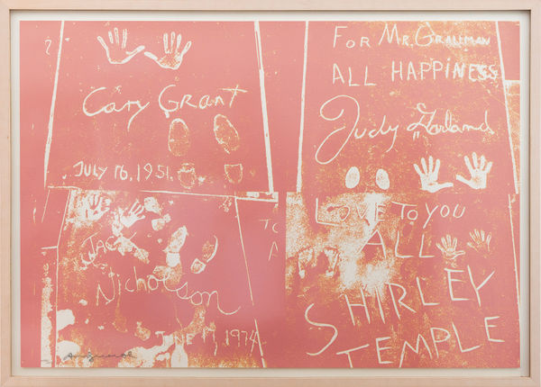 Andy Warhol, Sidewalk, 1983