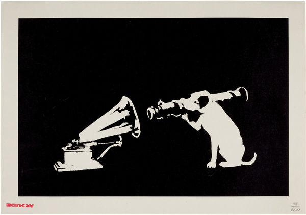 Banksy, HMV (unsigned), 2003