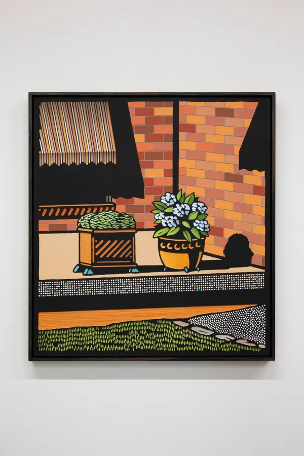 Christopher Zanko, Red Brick Porch, 2023