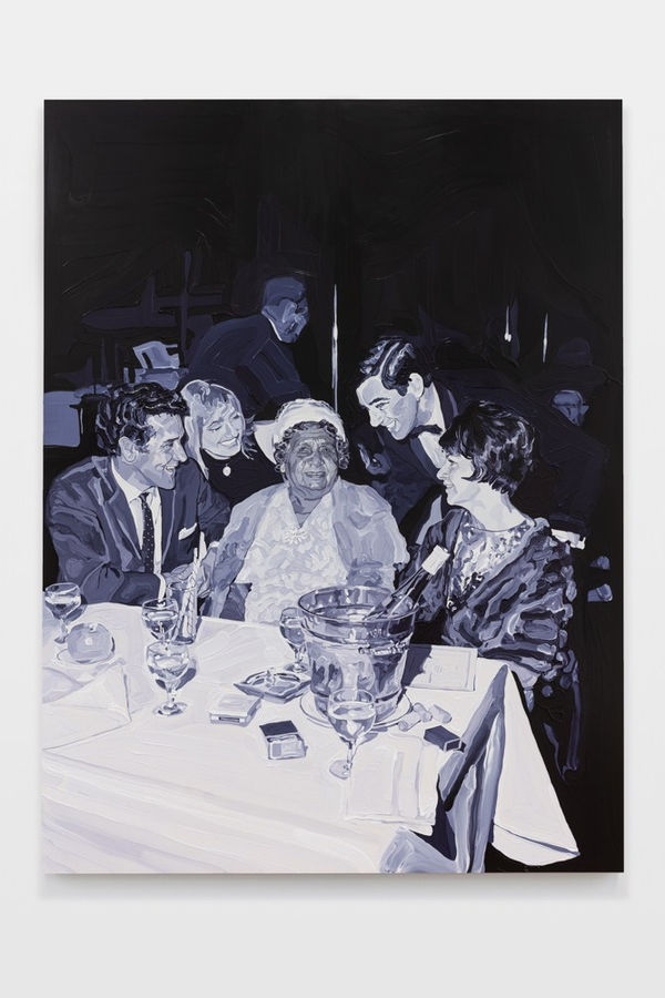 Thea Anamara Perkins Rise, 2025 acrylic on board 120 x 90 cm