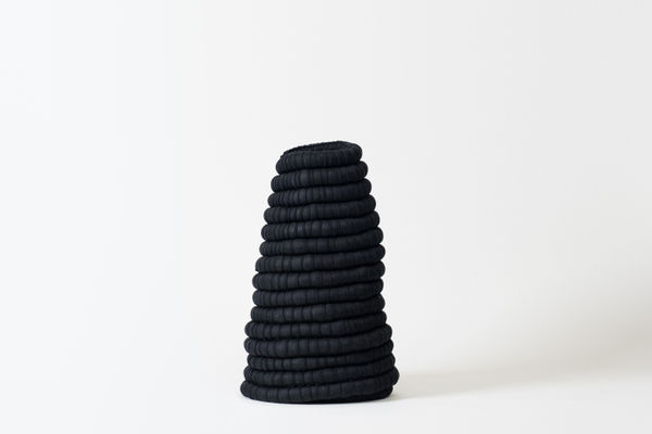 Carly Dodd Untitled 2, 2025 linen, polyester filling and cotton yarn 66 x 40 x 33 cm