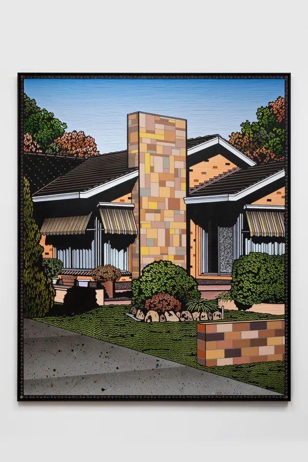 Christopher Zanko, Sandstone Chimney, Autumn Skies, 2023