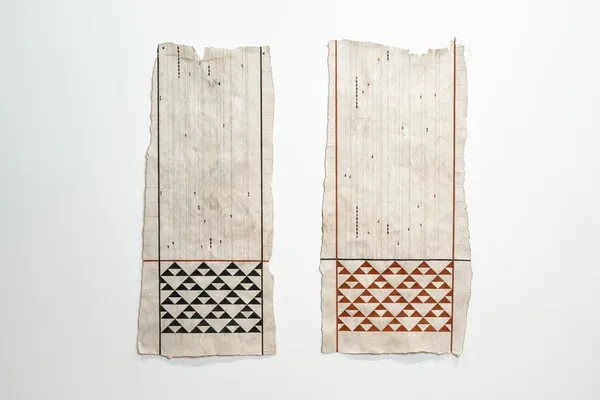 Nikau Hindin, Te Tīpare o Hinetakurua, The Crown of the Winter Goddess and Te Tīpare o Hineraumati, The Crown of the Summer Goddess, 2019