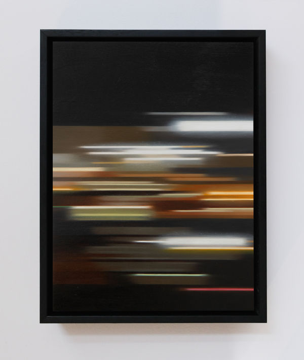 Joshua Charadia Nocturne 50, 2023 oil on board 40 x 30 cm (unframed)