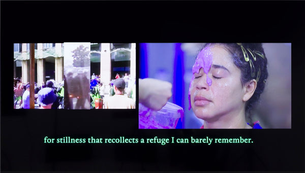 Alberta Whittle, A Black Footprint is A Beautiful Thing, 2021