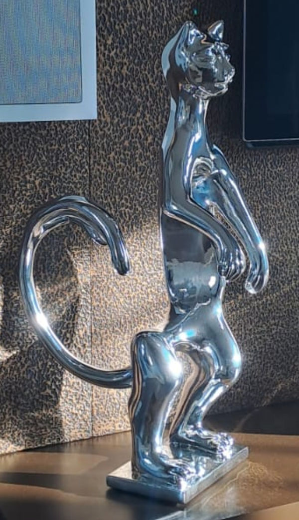 Sauro Cavallini, PoP Cat (Silver), 2025