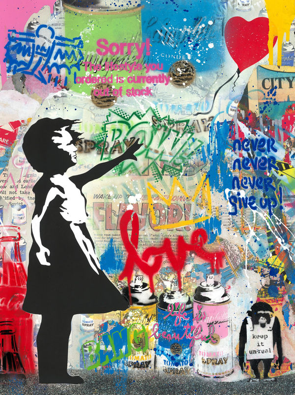 Mr. Brainwash, Ballon Girl, 2023