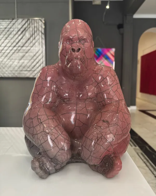 Giuseppe Maiorana, Gorilla Raku Rosso, 2024
