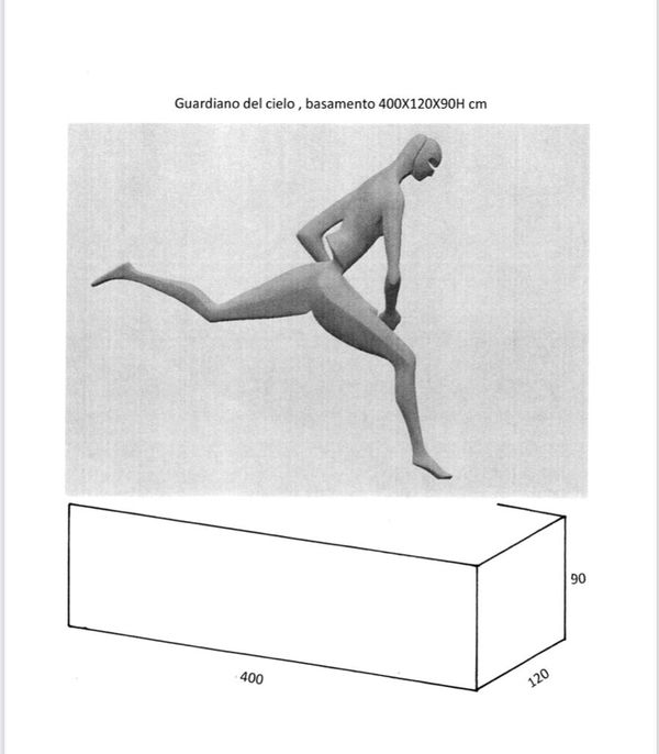 Antonio Signorini, Guardiano del Cielo / Monumentale, 2022