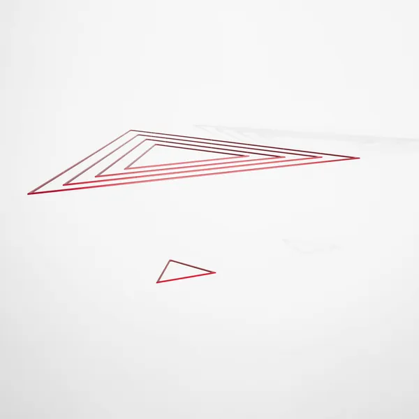 Elias Crespin, Trianguconcéntricos Alu Rouge 50, 2021