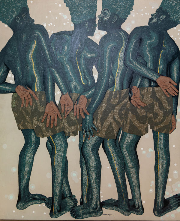 Simon Ojeaga, Wacko, Sleight of hand I, 2024