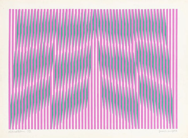 Richard Allen, Green and Pink, 1972