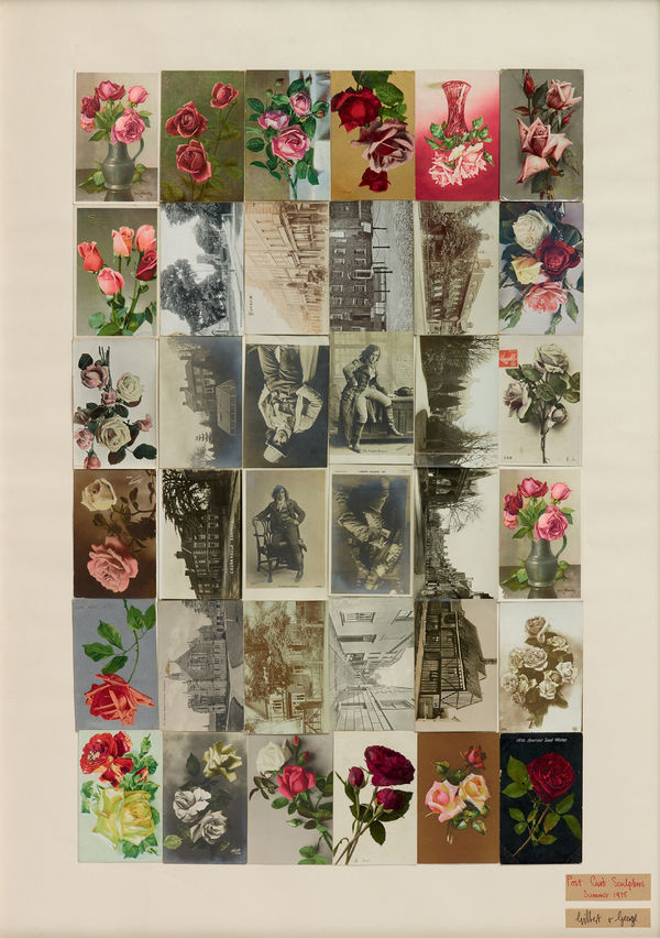 Gilbert & George, Rose All Around, 1975