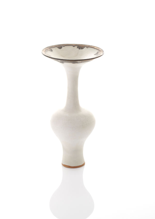 Lucie Rie, Vase with Flaring Lip, circa 1986