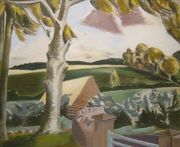 Paul Nash, Cumberland Landscape, 1924