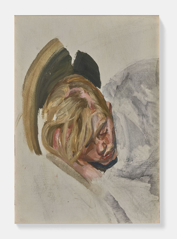 Lucian Freud, Blonde Girl Asleep, 1966