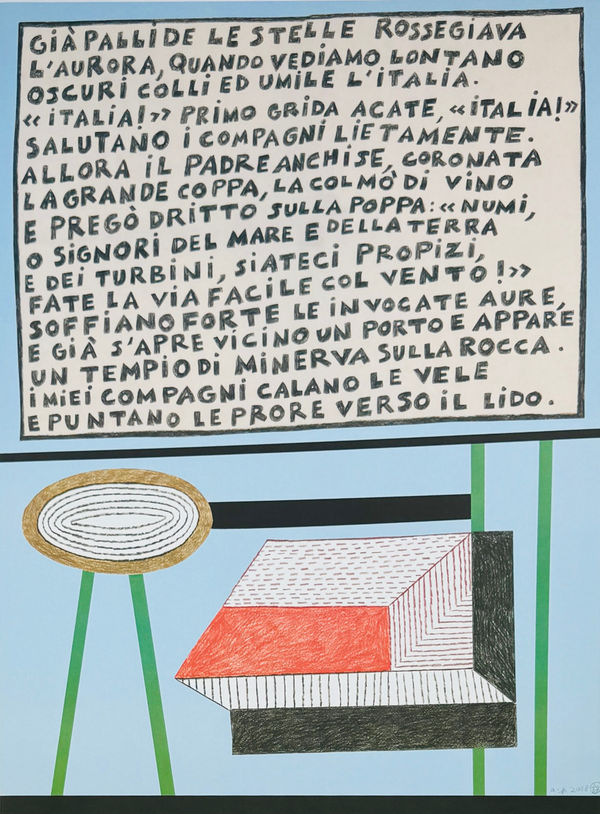 Nathalie Du Pasquier, Manifesto Gia'pallide, 2018