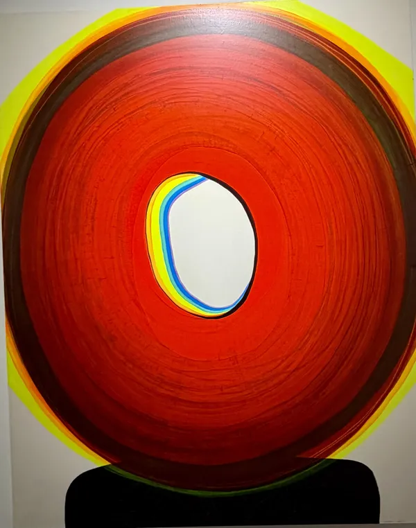 Figurative Series 5 in Red and Yellow