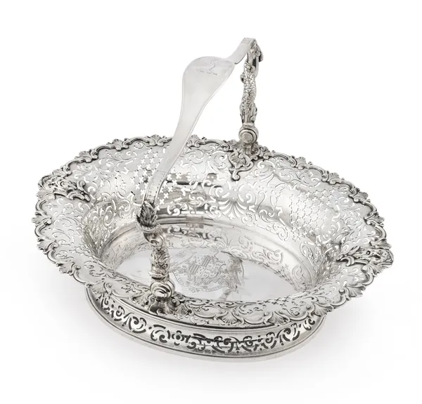 John Jacobs, A Magnificent George II Basket, 1741