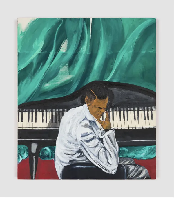 Untitled, 2026 acrylic on canvas 55 1/8 x 47 1/4 inches 140 x 120 cm