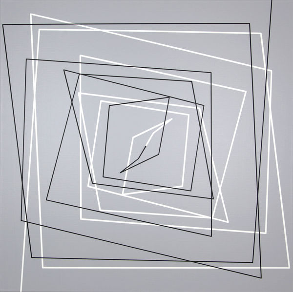 Vera MOLNAR, Double spirale / G1, 2021