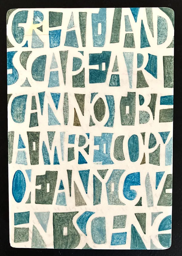 Susie Leiper, Great landscape art