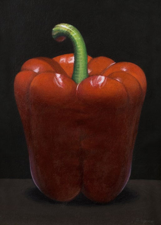 James Fairgrieve RSA RSW, Big Red Pepper